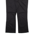 DICKIES Womens Trousers Black Slim Bootcut W34 L25 Hot on Sale