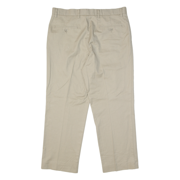 DOCKERS D2 Mens Trousers Beige Regular Straight W34 L29 Online Hot Sale