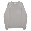 DKNY Jeans Mens Sweatshirt Grey M Hot on Sale