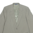 BURBERRY RAYMOND LEVINE Mens Blazer Jacket Grey 90s L For Discount