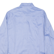 NAUTICA Mens Plain Shirt Blue Long Sleeve M Sale