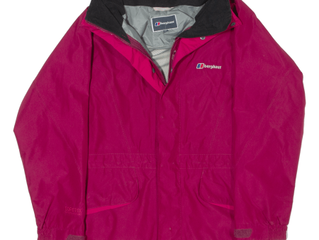 BERGHAUS Mesh Lined Womens Rain Jacket Pink M Cheap