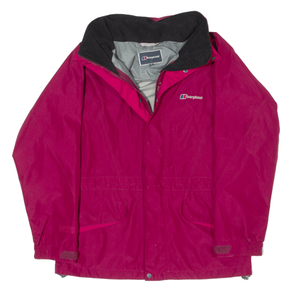 BERGHAUS Mesh Lined Womens Rain Jacket Pink M Cheap