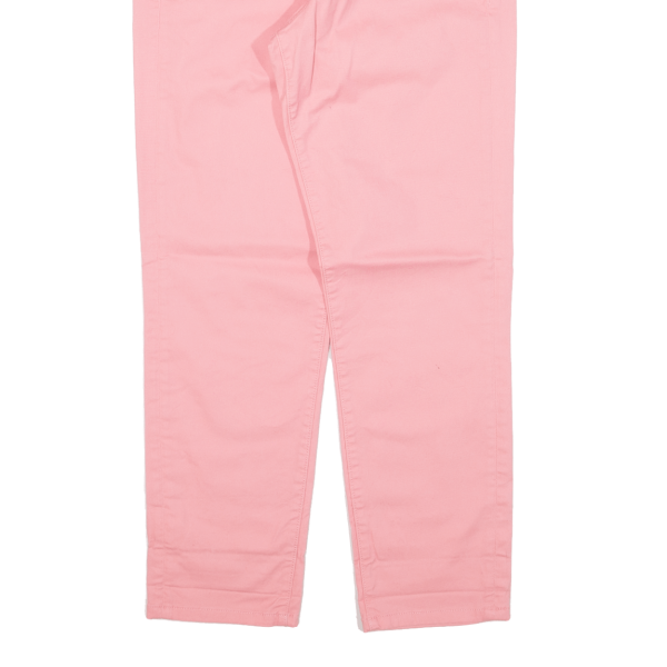 CALVIN KLEIN JEANS Crop Womens Trousers Pink Slim Skinny W28 L25 Hot on Sale