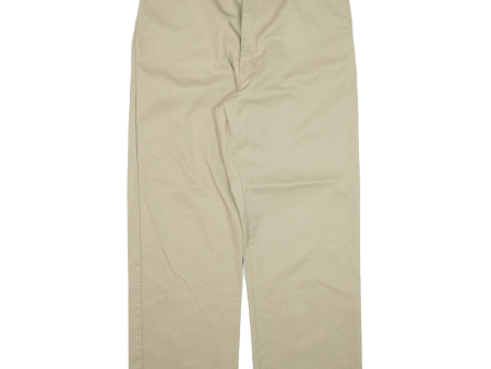 DICKIES Workwear Mens Trousers Beige Regular Straight W36 L30 Online Hot Sale