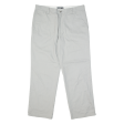 DOCKERS D2 Khaki Mens Trousers Grey Regular Straight W34 L28 Online Hot Sale