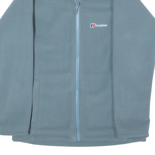 BERGHAUS Womens Fleece Jacket Blue UK 12 For Sale