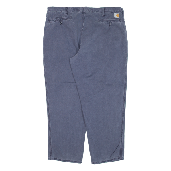 CARHARTT Workwear Mens Trousers Blue Relaxed Straight W40 L30 For Sale