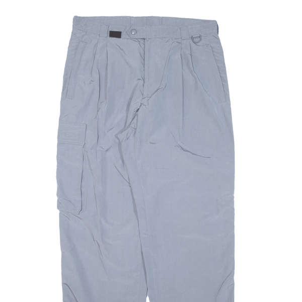 Cargo Womens Trousers Blue Relaxed Straight W31 L31 on Sale