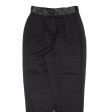 Womens Trousers Black Regular Tapered W27 L27 Hot on Sale