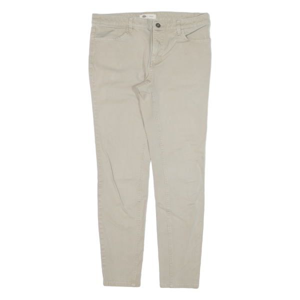 DICKIES Womens Trousers Beige Slim Skinny W29 L27 on Sale