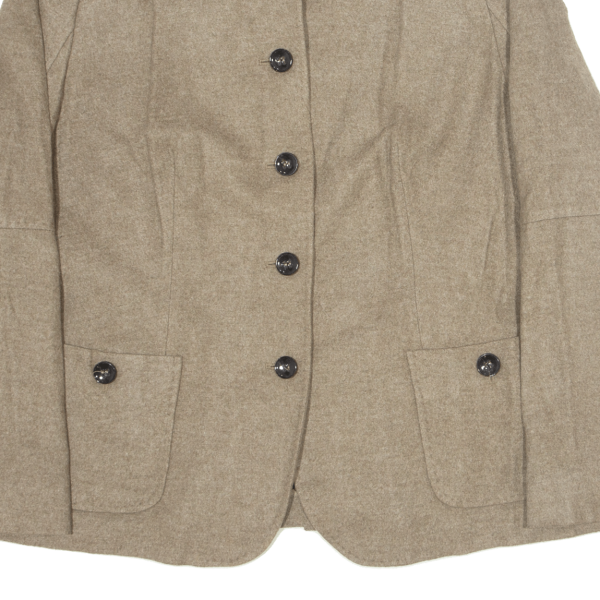 BOGNER Womens Blazer Jacket Beige L Online Hot Sale