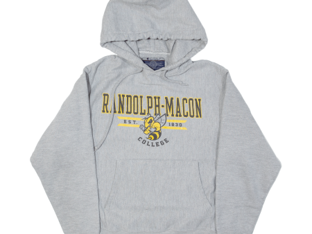 CHAMPION REVERSE WEAVE Randolph Macon College Mens Grey Hoodie USA S Discount