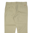 DICKIES 874 Workwear Mens Trousers Beige Regular Straight W42 L27 Discount