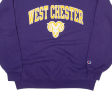 CHAMPION West Chester Mens Sweatshirt Purple USA M For Cheap