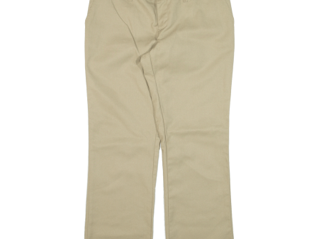 DICKIES Workwear Womens Trousers Beige Regular Straight W32 L27 Online Hot Sale