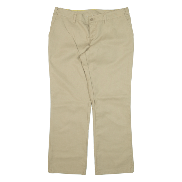 DICKIES Workwear Womens Trousers Beige Regular Straight W32 L27 Online Hot Sale