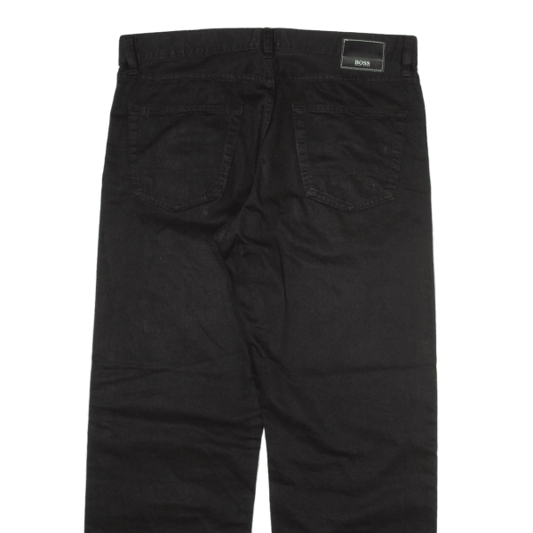 BOSS Arkansas Mens Trousers Black Regular Straight W35 L29 For Sale