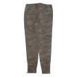 BLACK SQUAD Camo Womens Trousers Green Slim Skinny W30 L27 Hot on Sale