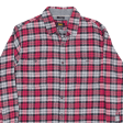 LEE Mens Flannel Shirt Red Check Long Sleeve L Discount