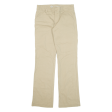 DICKIES Workwear Womens Trousers Beige Relaxed Bootcut W28 L30 Online