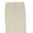 DICKIES Workwear Mens Trousers Beige Regular Straight W38 L30 Supply