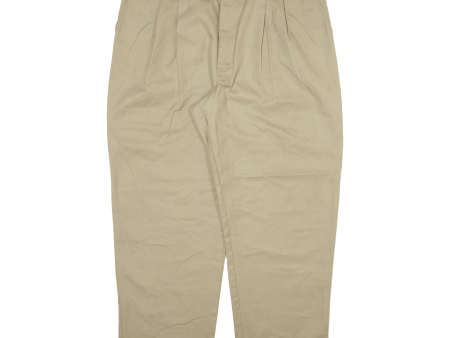 DICKIES Workwear Mens Trousers Beige Relaxed Straight W40 L28 Online Sale