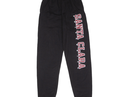 CHAMPION Santa Clara University Mens Joggers Black Tapered S W22 L30 on Sale