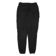 Cargo Womens Trousers Black Regular Tapered W27 L28 Discount