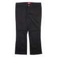 DICKIES Womens Trousers Black Slim Bootcut W34 L25 Hot on Sale