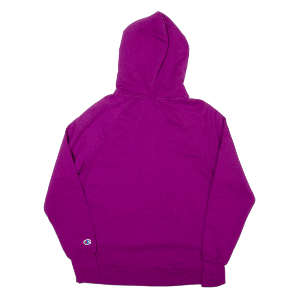 CHAMPION Womens Purple Hoodie M Cheap