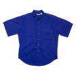 BUGLE BOY Mens Plain Shirt Purple XL For Cheap