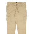 CLOCKHOUSE Cargo Mens Trousers Beige Slim Skinny W36 L32 Online Hot Sale