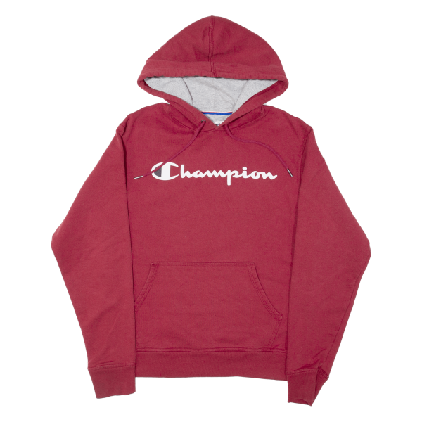 CHAMPION Mens Red Hoodie S Sale