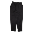 Womens Trousers Black Regular Tapered W27 L27 Hot on Sale