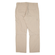 BIAGGINI Cargo Zip-off Womens Trousers Beige Regular Straight W36 L31 Supply