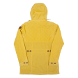 COLUMBIA Fleece Lined Womens Parka Jacket Yellow Hooded XS Fashion