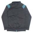 ADIDAS Boys Track Jacket Black L on Sale