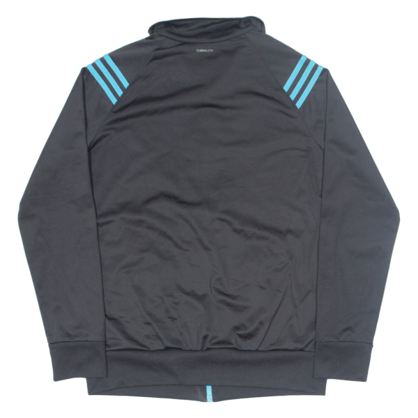 ADIDAS Boys Track Jacket Black L on Sale