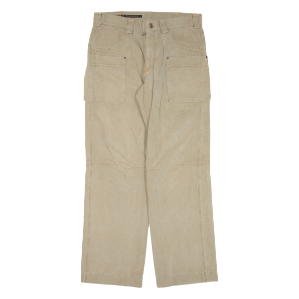 A PROPOS Cargo Womens Trousers Beige Relaxed Straight W33 L31 Sale