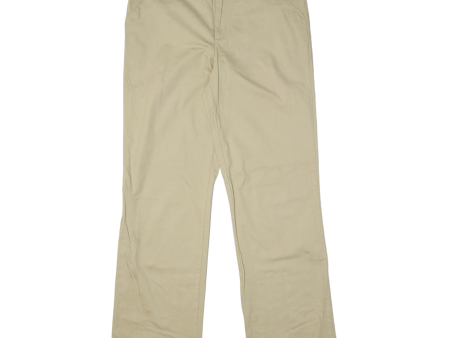 DICKIES Workwear Mens Trousers Beige Relaxed Straight W36 L32 Sale