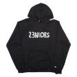 CHAMPION Mens Black Hoodie M Cheap