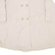 BRILLANTE Womens Pea Coat Beige 90s L Sale