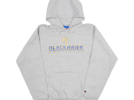 CHAMPION Blackhawk Christian Mens Grey Hoodie USA S Online