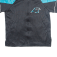 Carolina Panthers Mesh Zip Up Mens Sweatshirt Black USA M on Sale