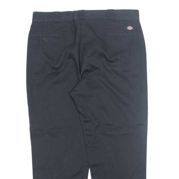 DICKIES Workwear Mens Trousers Black Regular Straight W38 L30 Hot on Sale