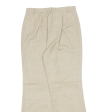 BRECKENRIDGE Womens Trousers Beige Regular Straight Wool W27 L27 Hot on Sale