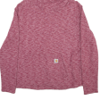 CARHARTT Womens Red Hoodie L Cheap