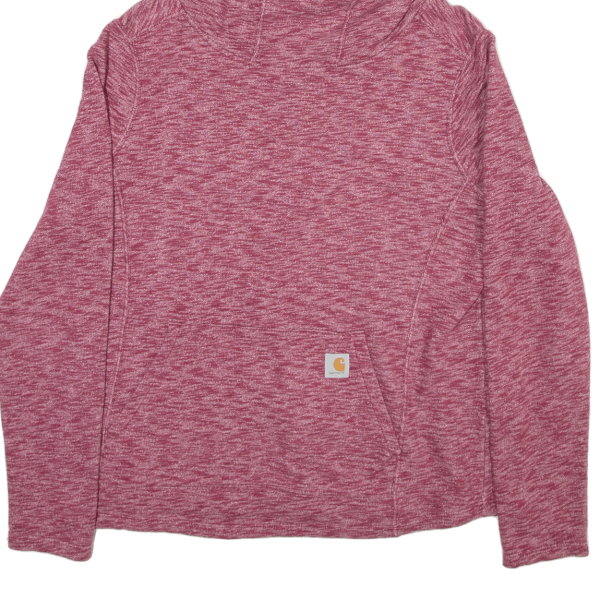 CARHARTT Womens Red Hoodie L Cheap