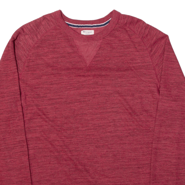 CHAMPION Mens Sweatshirt Red L Online now